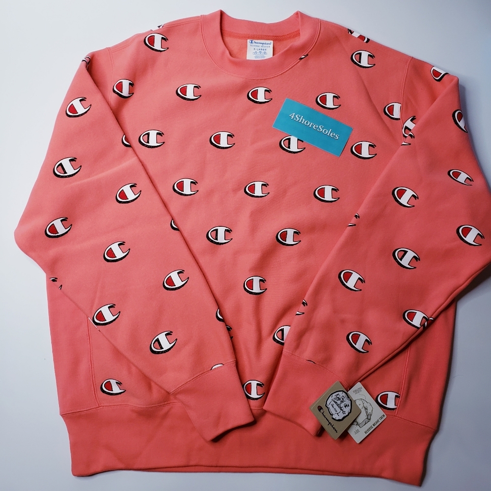 Champion Reverse Weave Papaya C Sweatshirt XL